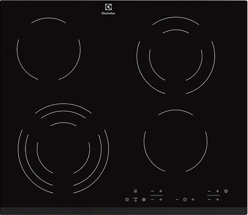 Фото товара: Electrolux EHF6343FOK стеклокерамическая поверхность