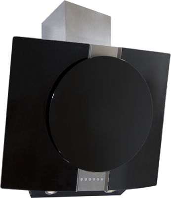 Elikor Графит 80Н-700-Э4Д нерж/стекло черное Детальное фото товара: Elikor Графит 80Н-700-Э4Д нерж/стекло черное