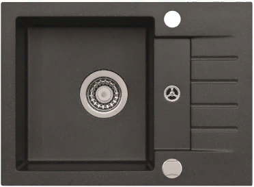 Фото товара: ALVEUS GRANITAL GENESIS AMARO 30 G91, мойка, гранит, черный