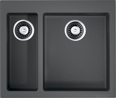 Фото товара: Omoikiri Bosen 59-2-PL, мойка, гранит, платина