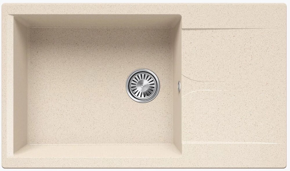 Polygran GALS-862, мойка, мрамор, кремовый 327 Фото товара: Polygran GALS-862, мойка, мрамор, кремовый 327
