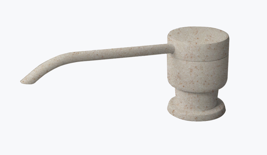 Фото товара: Polygran Дозатор для жидкого мыла, кремовый 327