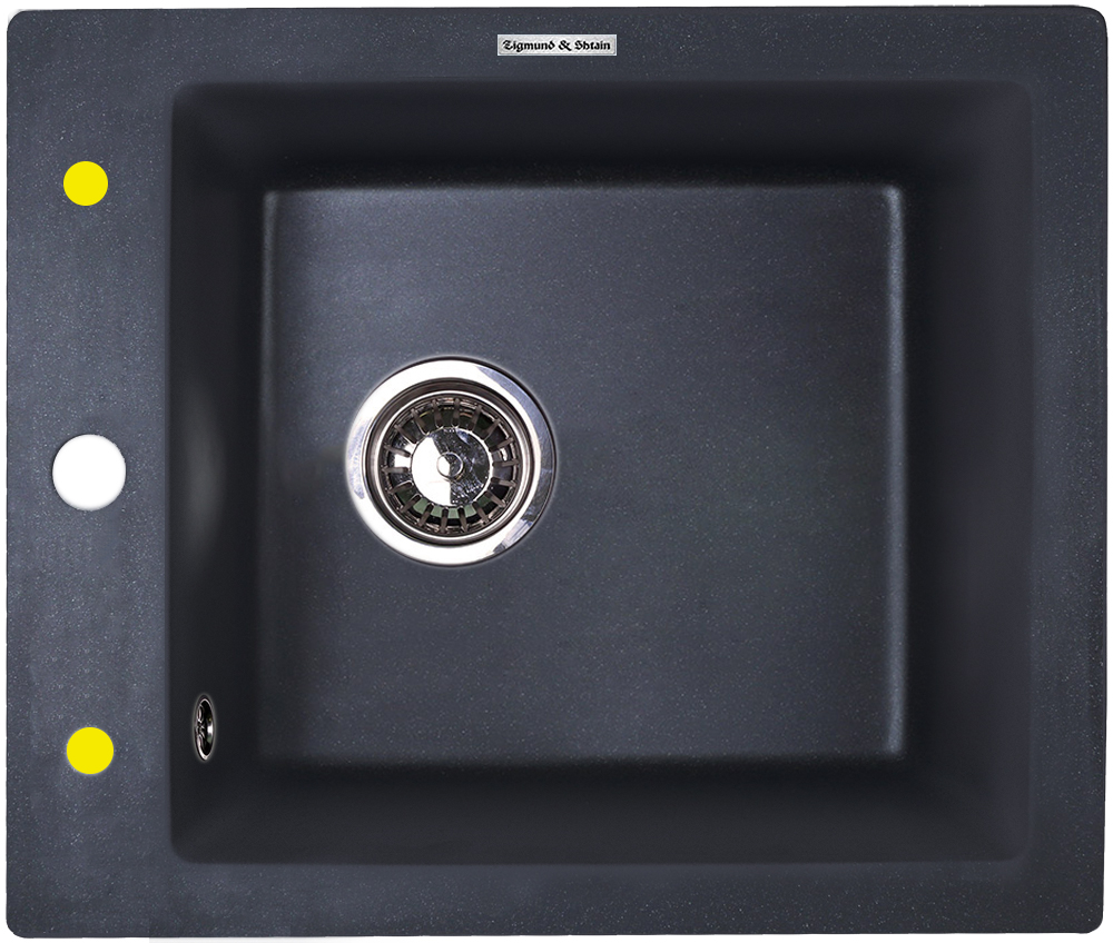 Фото товара: Zigmund & Shtain PLATZ 425, мойка, темная скала