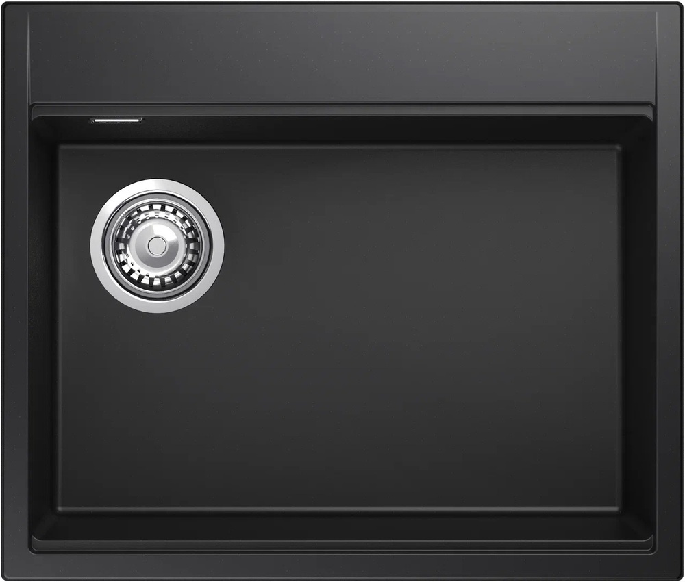 Фото товара: Rivelato TESORO TR-605-L nero, мойка, гранит, черный