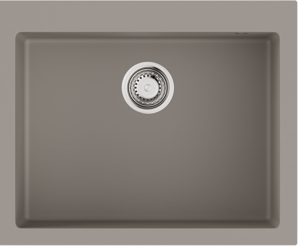 Фото товара: Omoikiri Bosen 61A-GR, мойка, керамика, leningrad grey