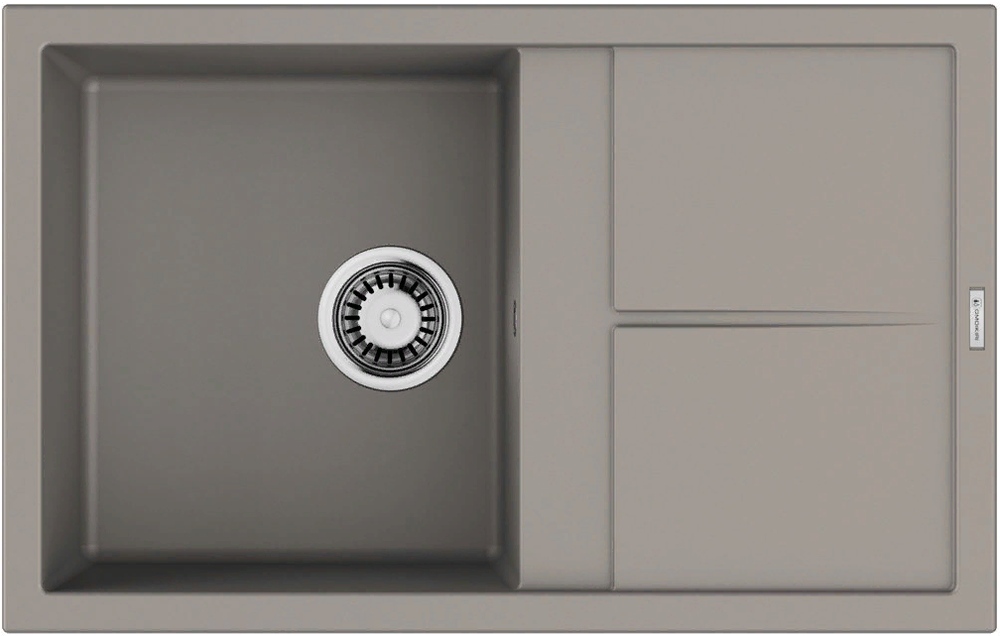 Фото товара: Omoikiri Sumi 79A-GR, мойка, керамика, leningrad grey