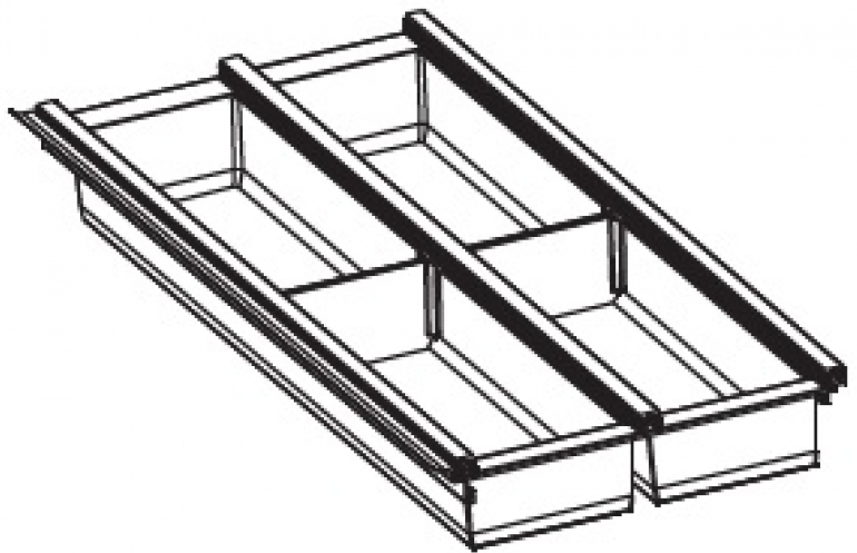 Фото товара: Ninka Cuisio Aqua 300, Legrabox Blum, лоток для столовых приборов, черный