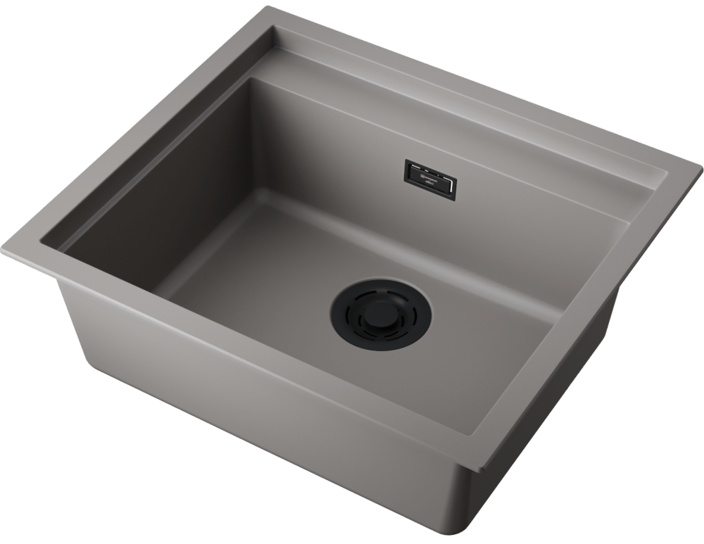 Детальное фото товара: Omoikiri Sintesi 57-GR, мойка, керамика, leningrad grey