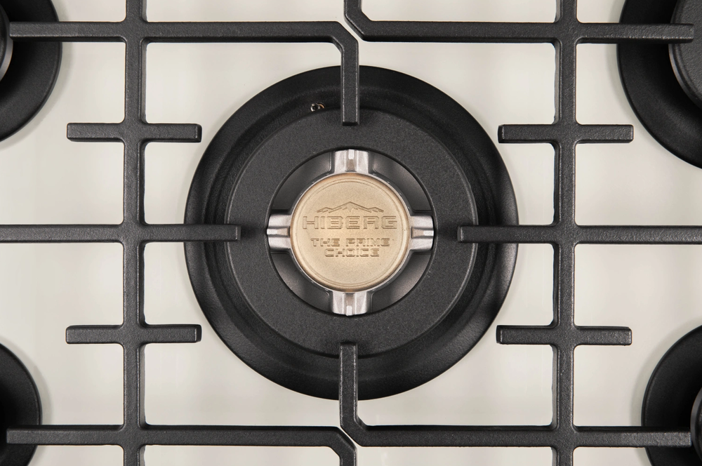 HIBERG VM 7155 Y Детальное фото товара: HIBERG VM 7155 Y газовая поверхность