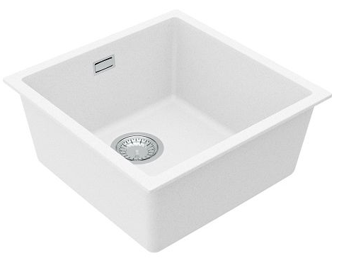 Детальное фото товара: ALVEUS OMNI 20 GRANITAL ARCTIC-G11, мойка, гранит, белый (в комплекте с сифоном 1145083)