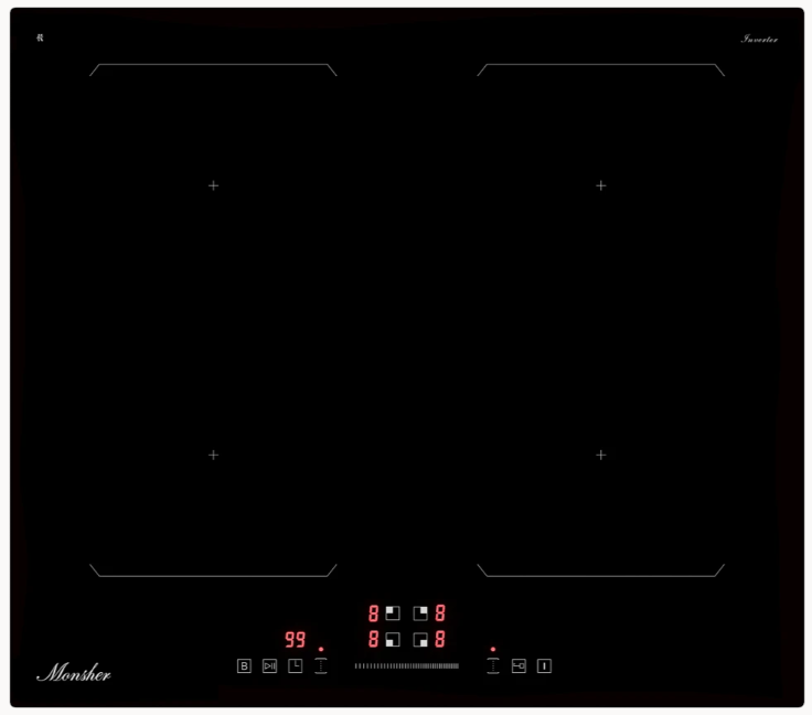 Детальное фото товара: Monsher MHI 6026 индукционная поверхность
