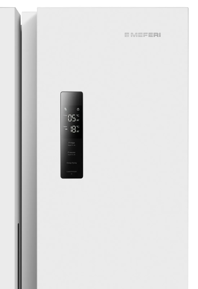 Детальное фото товара: MEFERI MFR83WH TOTAL NO FROST SIDE BY SIDE COMFORT