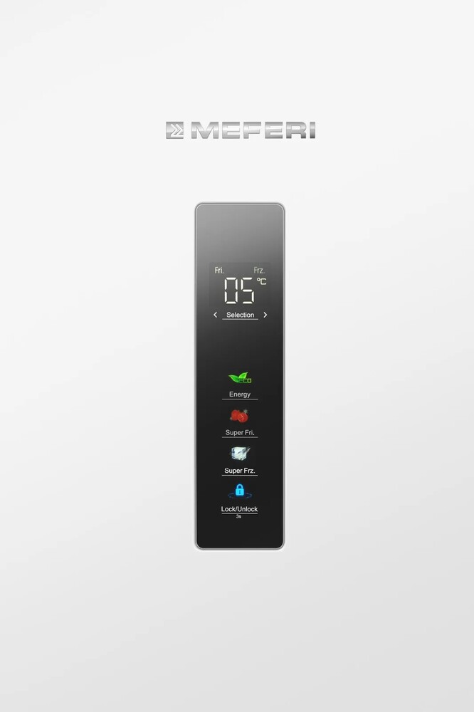Детальное фото товара: MEFERI MFR200WH TOTAL NO FROST COMBI ULTRA