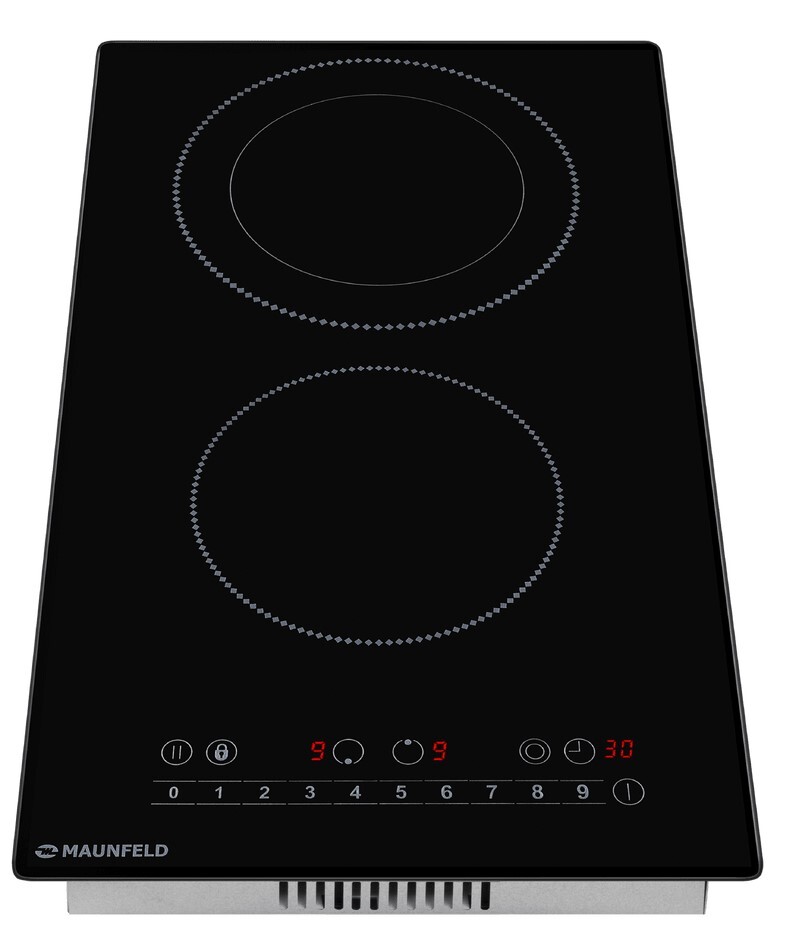 Детальное фото товара: Maunfeld EVCE292SDPBK стеклокерамическая поверхность