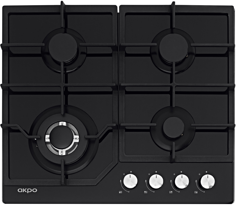 AKPO PGA 604 FGC BL Детальное фото товара: AKPO PGA 604 FGC BL газовая поверхность
