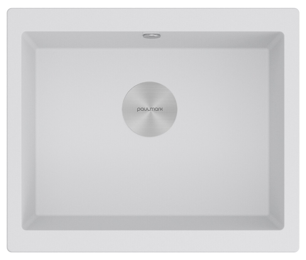 Фото товара: Paulmark GERA, мойка, гранит, белый