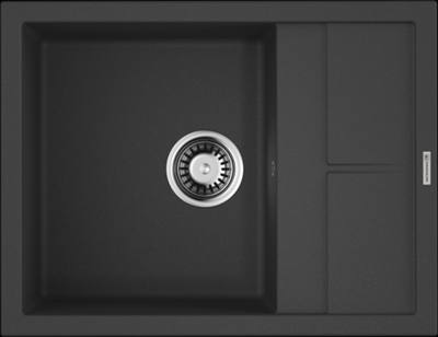 Фото товара: Omoikiri Sumi 65-BL, мойка, гранит, черный