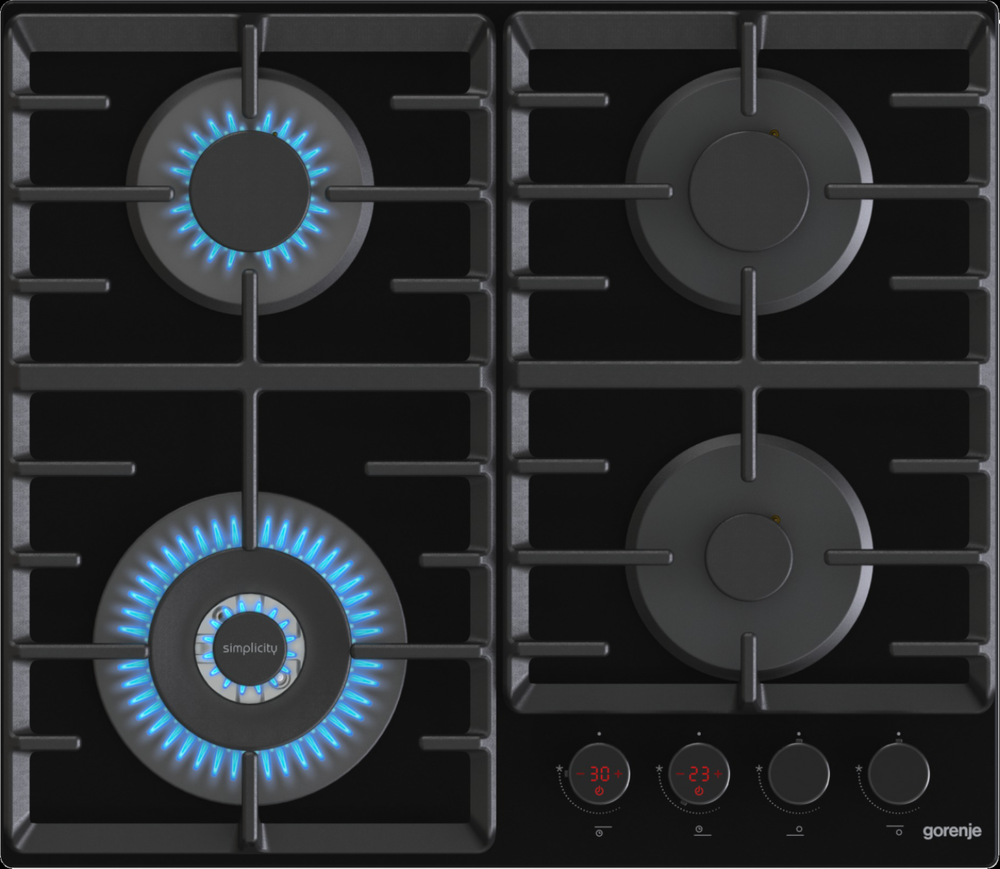 Фото товара: Gorenje GKTW642SYB газовая поверхность