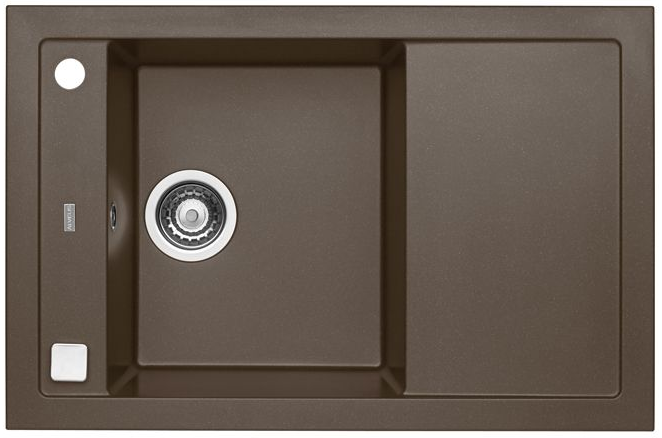 Фото товара: ALVEUS FORMIC 30 GRANITAL+ CHOCOLATE-G, мойка, гранит, шоколад (с сифоном 1127749)