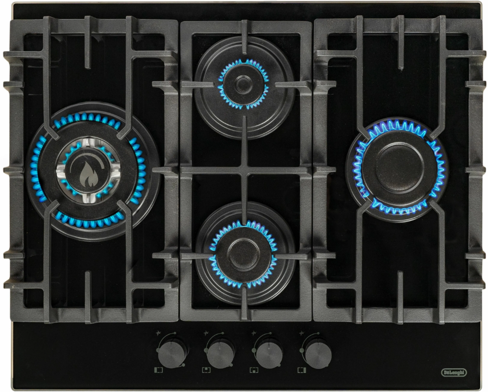 Фото товара: DeLonghi GABRIELLA 6GW NB газовая поверхность