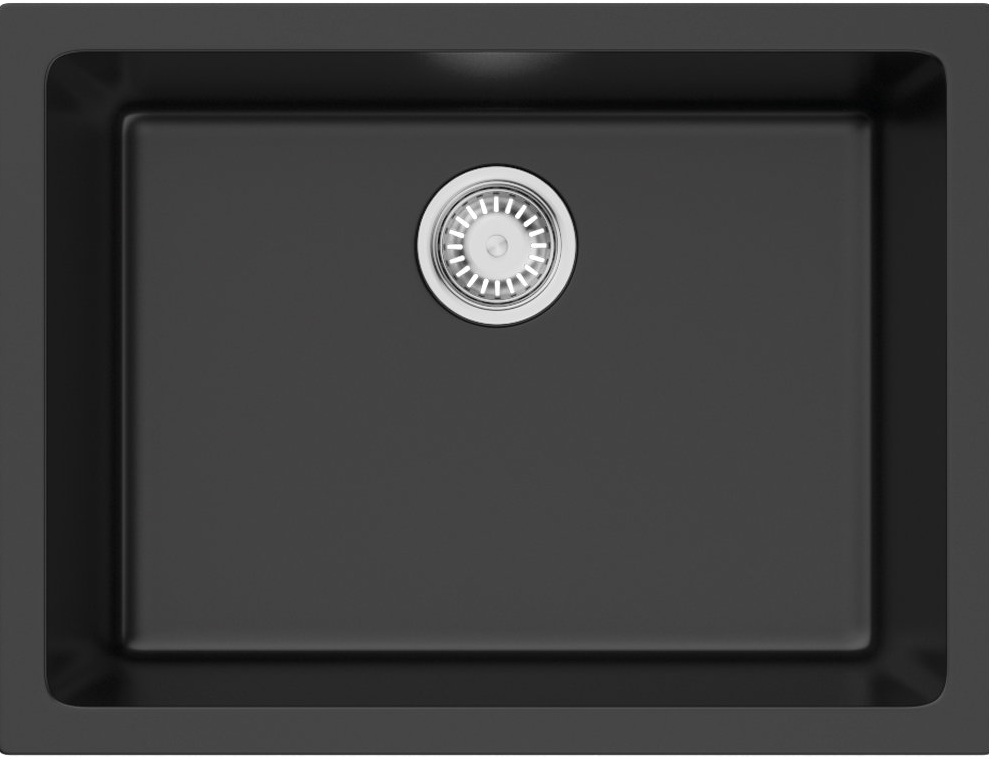 Фото товара: Omoikiri Okinoshima 61-U/I-BL, мойка, керамика, черный