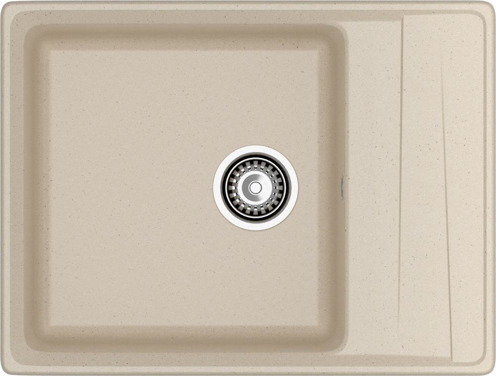 Фото товара: GranFest LEVEL GF-LV-660L, мойка, мрамор, кашемир