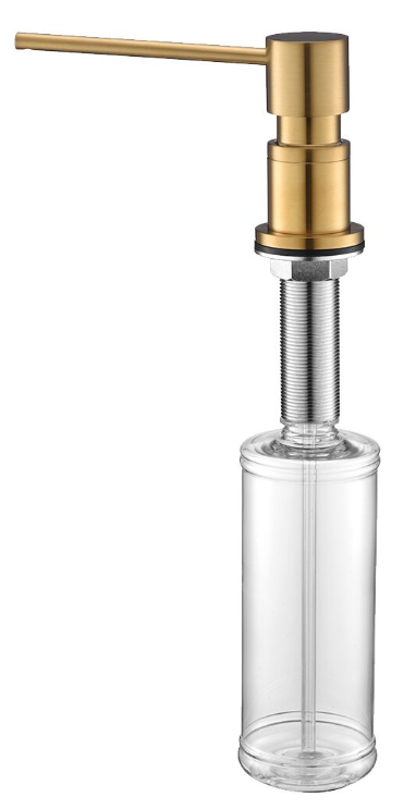 Paulmark KRAFT, дозатор для моющего средства, брашированное золото Фото товара: Paulmark KRAFT, дозатор для моющего средства, брашированное золото