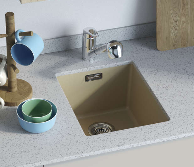 Детальное фото товара: Omoikiri Kata 34-U-PA, мойка, гранит, пастила