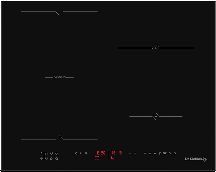 Фото товара: De Dietrich DPI4411B индукционная поверхность