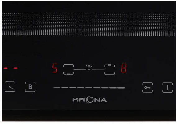 Krona ETERNO 30 BL Детальное фото товара: Krona ETERNO 30 BL индукционная поверхность