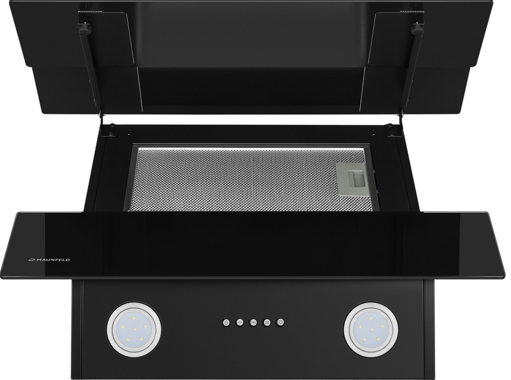 Детальное фото товара: Maunfeld CASCADA PUSH 50 Glass Black