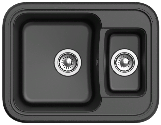 Ewigstein Antik A- 60К, мойка, гранит, черный Фото товара: Ewigstein Antik A- 60К, мойка, гранит, черный