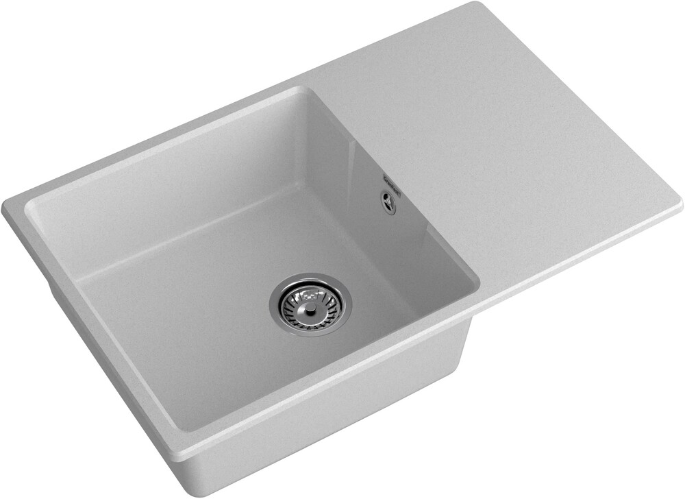 GranFest URBAN 678L, мойка, гранит, серый Детальное фото товара: GranFest URBAN 678L, мойка, гранит, серый