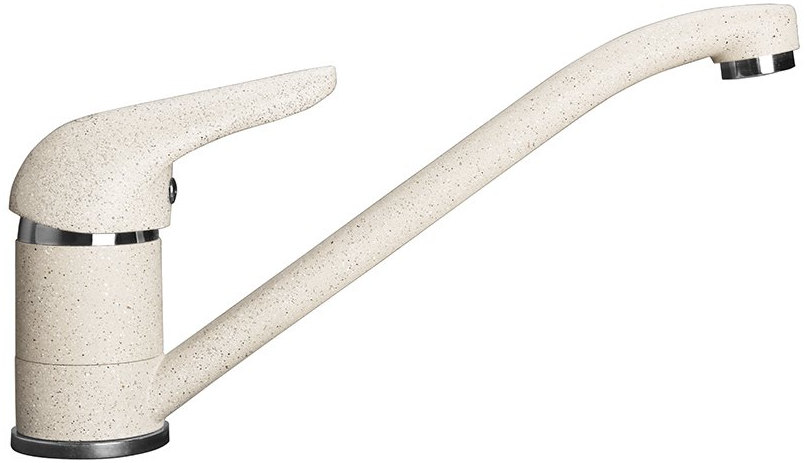 Фото товара: GranFest 2124, смеситель, мрамор, белый