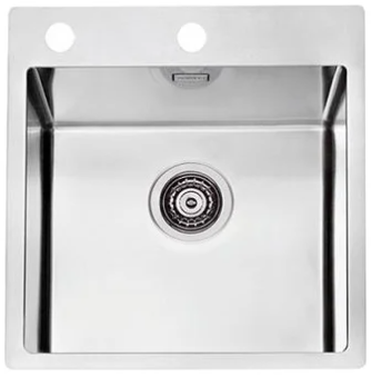 Фото товара: ALVEUS PURE 30 new KMB-90, мойка, нержавеющая сталь (в комплекте с сифоном 1148858)