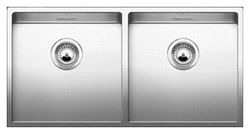 Детальное фото товара: Blanco Claron 400/400-U, мойка, нержавеющая сталь с зеркальной полировкой, без клапана-автомата