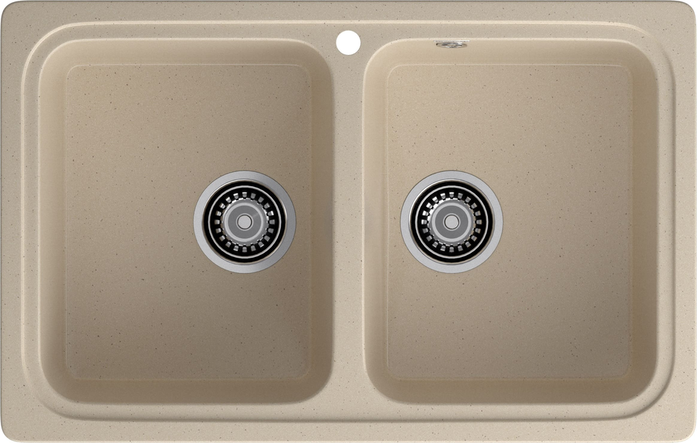 Фото товара: GranFest STANDART GF-S-780 K, мойка, мрамор, кашемир