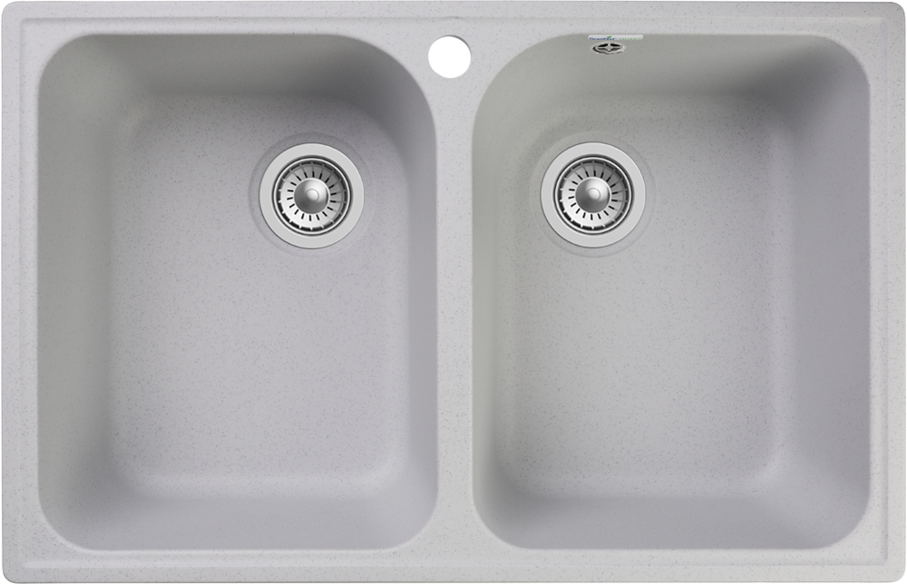 Фото товара: GranFest QUARZ GF-Z15, мойка, гранит, серый