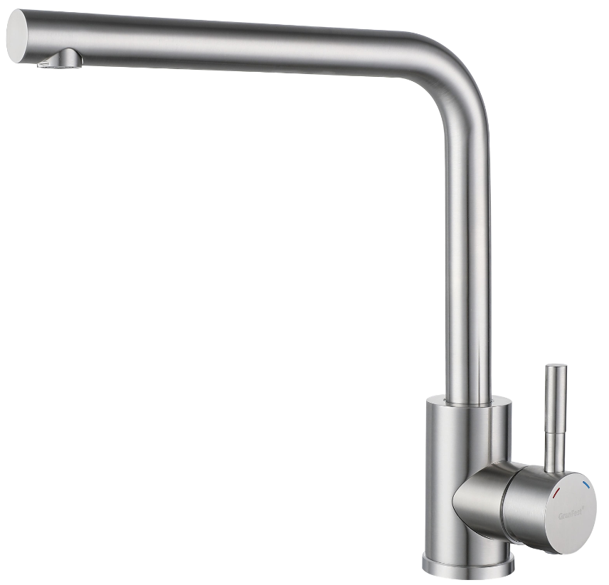 Фото товара: GranFest GF-Z-5411, смеситель, нержавеющая сталь