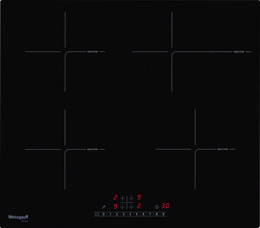 Weissgauff HI 641 BSC Детальное фото товара: Weissgauff HI 641 BSC индукционная поверхность
