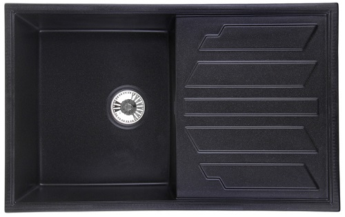 Фото товара: GRANULA 8002 мойка, гранит, черный