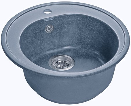 Фото товара: GranFest RONDO GF-R-510, мойка, мрамор, графит