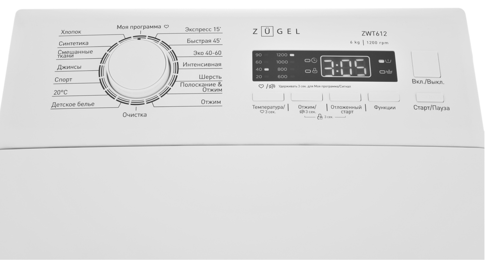 ZUGEL ZWT612 Детальное фото товара: ZUGEL ZWT612