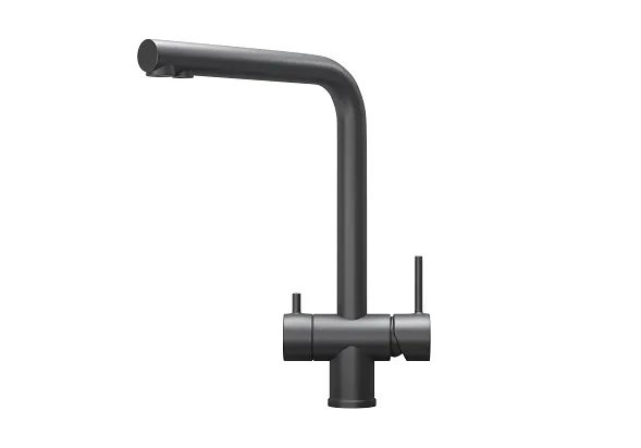 Фото товара: GRANULA 7011 смеситель, нержавеющая сталь, графит матовый