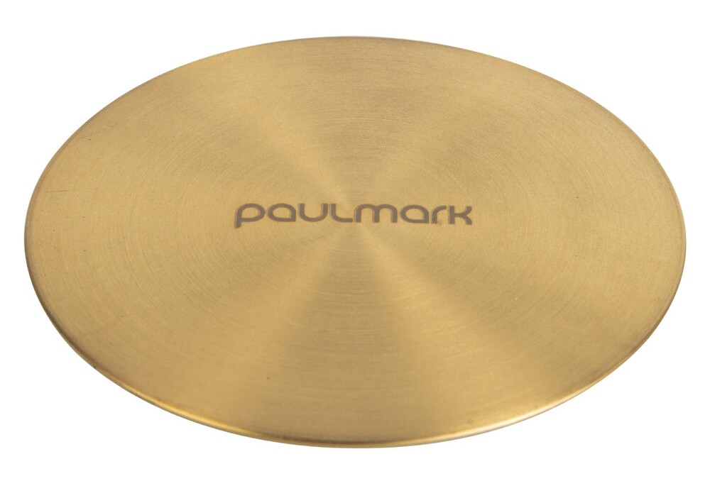 Фото товара: Paulmark PM116-BG, накладка на выпуск, брашированное золото