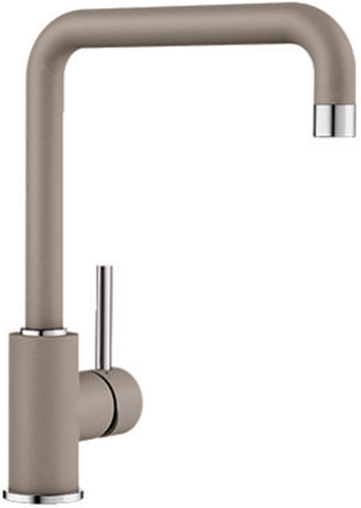 Фото товара: Blanco Mili, смеситель, гранит, серый беж