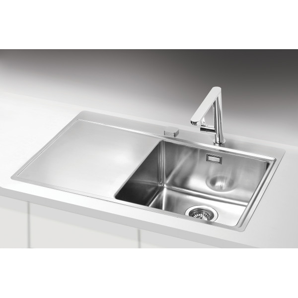Детальное фото товара: ALVEUS PURE 40R new KMB 90, мойка, нержавеющая сталь, правая (в комплекте с сифоном 1148858)