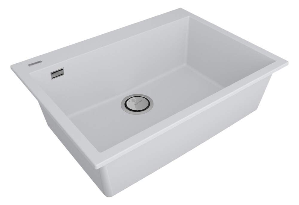 Детальное фото товара: Paulmark DECORATION 69, мойка, гранит, белый