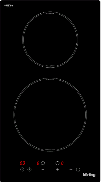 Детальное фото товара: Korting HI 32021 B индукционная поверхность