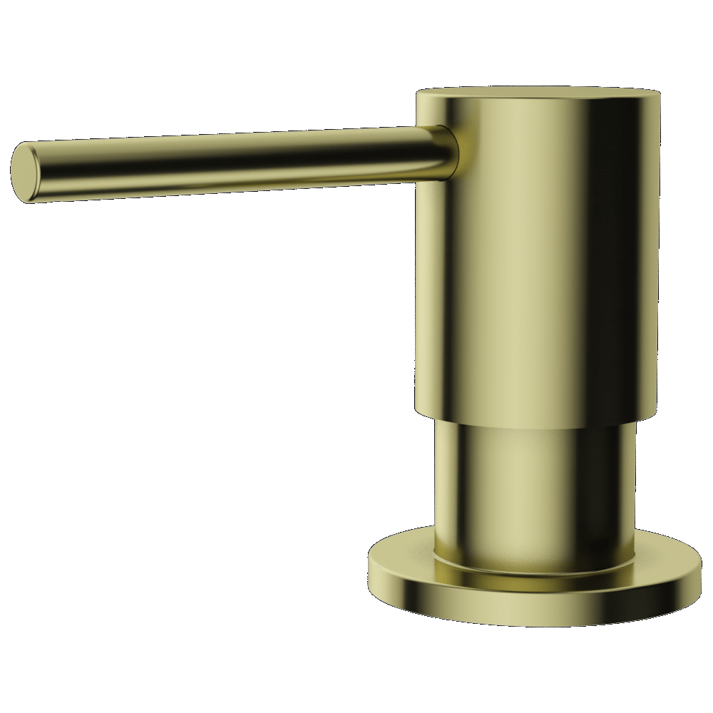 Omoikiri OM-08-LG, дозатор для моющего средства, светлое золото Детальное фото товара: Omoikiri OM-08-LG, дозатор для моющего средства, светлое золото